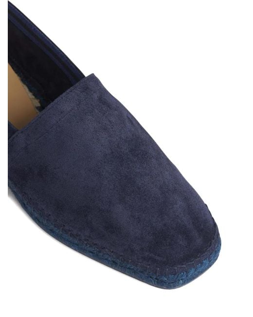 Castaner Blue Pablo Suede Espadrilles for men