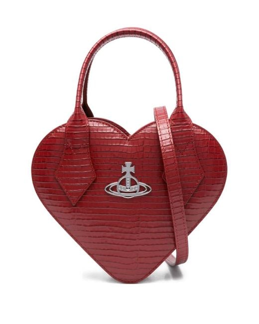Vivienne Westwood Josephine Heart ショルダーバッグ Red