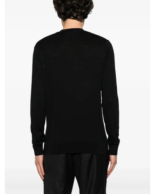 メンズ Paolo Pecora ニットセーター Black