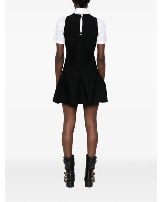 Twinset Black Sleeveless Mini Dress