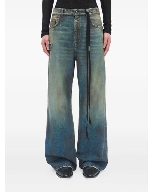 Ann Demeulemeester Blue Five-Pockets Jeans