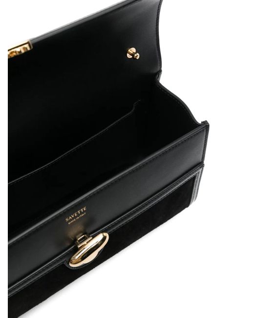 SAVETTE Black Symmetry Schultertasche