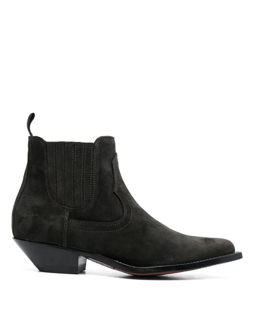 Sonora Boots Black Hidalgo 50Mm Suede Ankle Boots