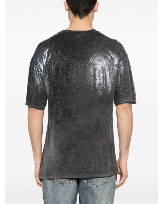 DIESEL Black Ausgeblichenes T-Buxt T-Shirt