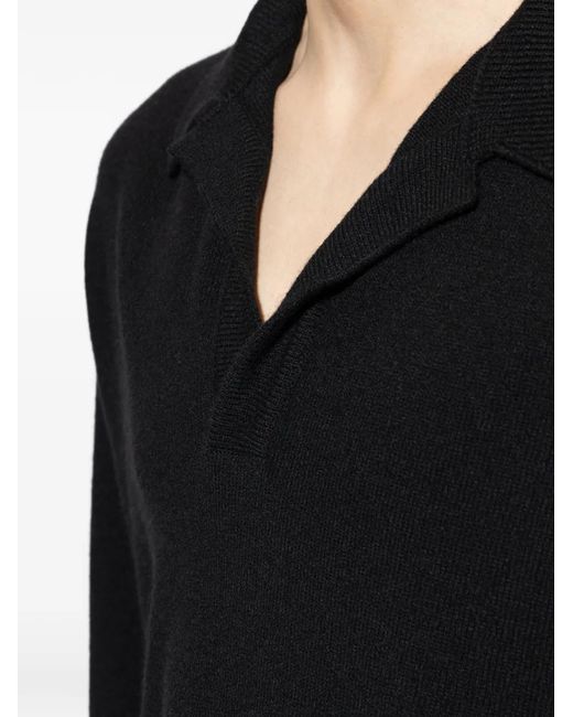Balmain Black Collared Sweater for men