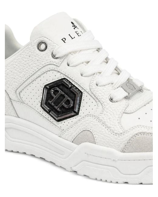 Philipp Plein White Baskets Basses Predator V2 for men