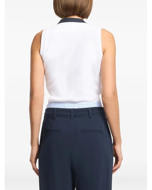 Cinq À Sept White Beverly Buttoned Shirt