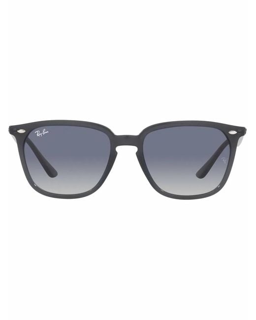 Ray-Ban Blue Square-Frame Sunglasses