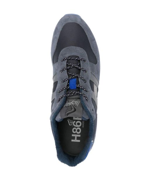 Hogan Blue H383 Panelled Sneakers for men