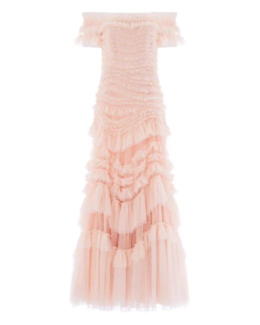 Needle & Thread Pink Wild Rose Gown