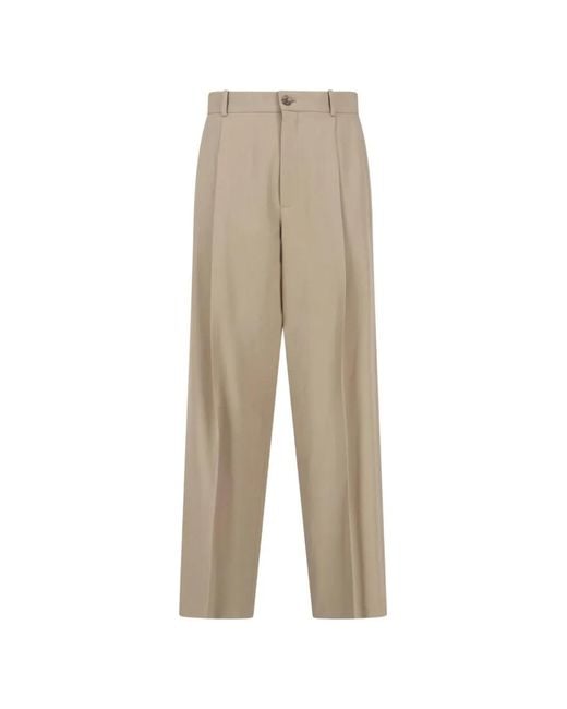 The Row Natural Gianni Pleated Trousers for men