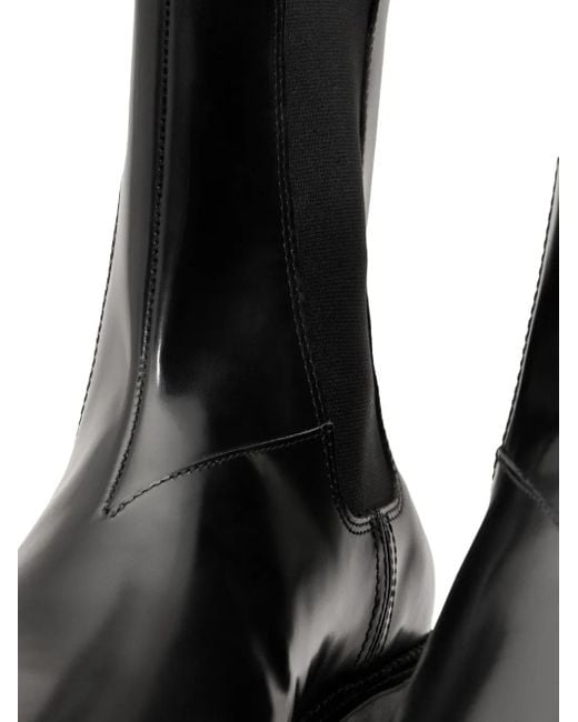 Bottines Chelsea À Bout Anatomique AMI pour homme en coloris Black