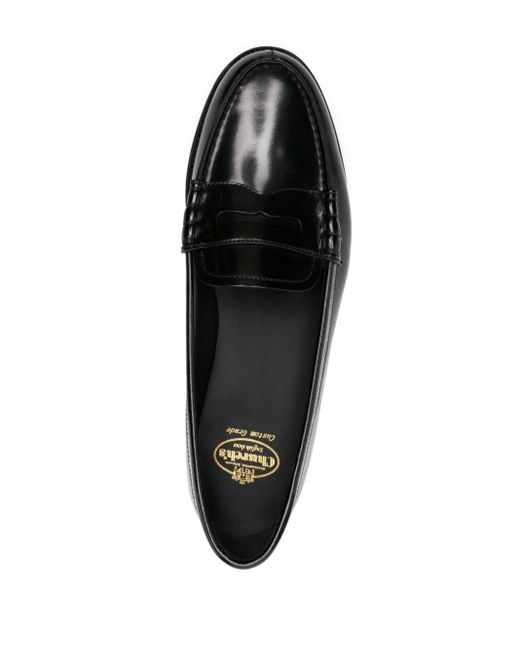 Church's Black Pembrey W5 Leather Loafers