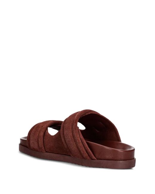 Patrizia Pepe Brown Strap Sandals