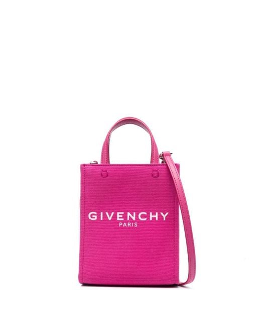 Sac cabas C Tote médium à logo imprimé Givenchy en coloris Pink