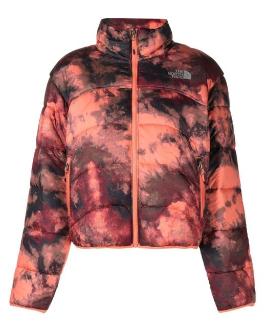 The North Face 2000 Elements Tie-dye Jacket in Orange (Red) | Lyst UK
