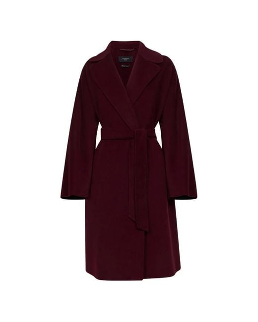 Weekend by Maxmara Purple Civada Coat