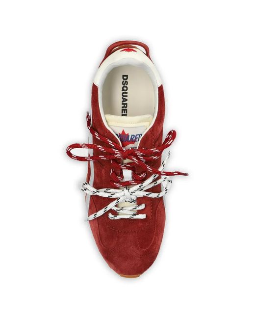 DSquared² Red Sports Shoes 'Dc-642'