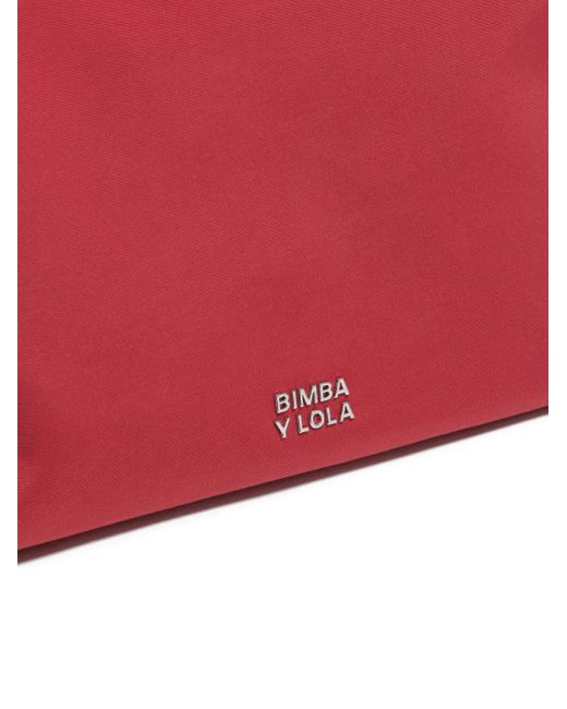 Bimba Y Lola Red Small Chihuahua Top-Handle Tote Bag