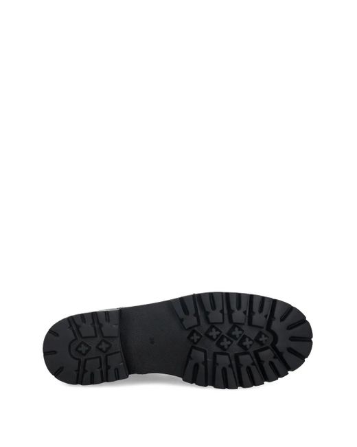 Twinset Black Buckle-Detail Boots