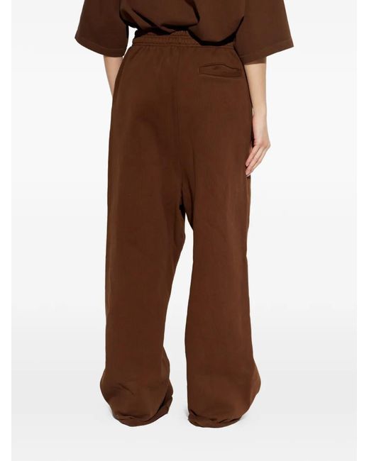 Entire studios Brown Elasticated-Waist Track Pants