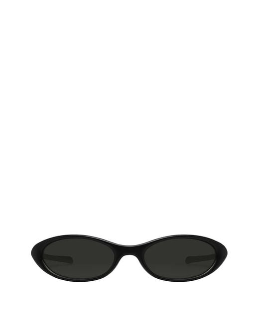 Gentle Monster Black Velo M01 Oval-Frame Sunglasses