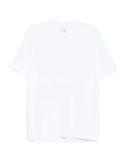 Arte' White Cotton T-Shirt for men
