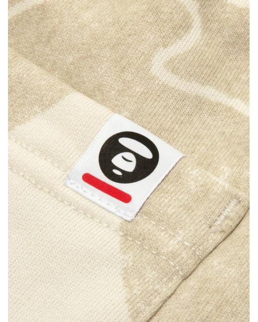 Aape By A Bathing Ape Natural Camouflage Logo Shorts for men