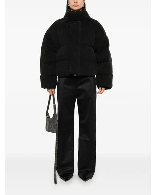 Entire studios Black Mml Puffer Jacket