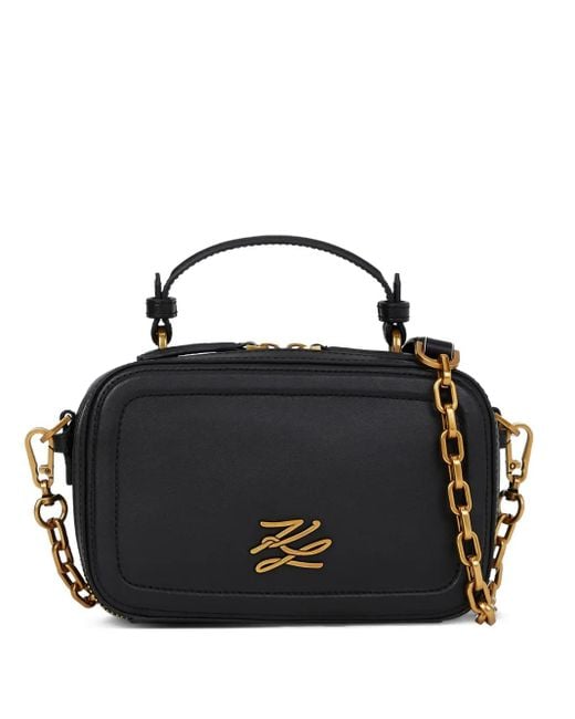 Karl Lagerfeld Black K/Autograph Crossbody Bag