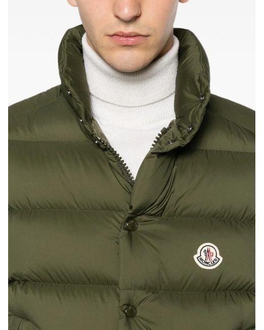 Moncler Green Polyamide Utility Vest for men