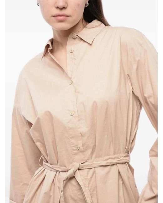 Woolrich Natural Belted Mini Dress