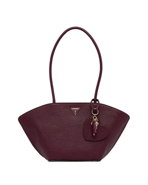 Guess Purple Bolena Shoulder Bag