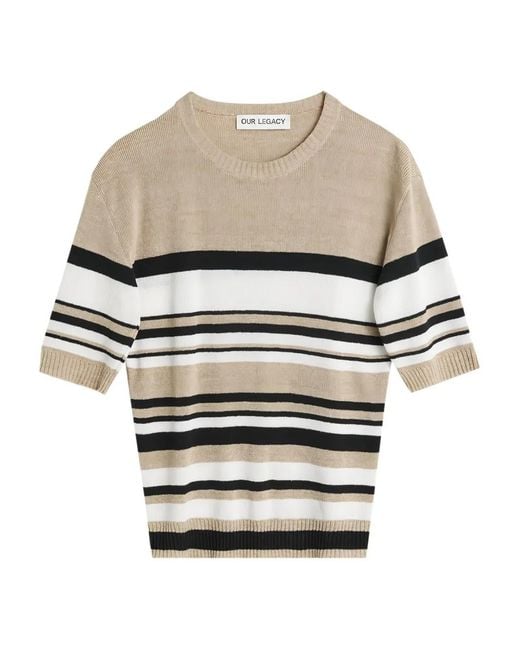 Our Legacy Gray Teeny T-Shirt for men