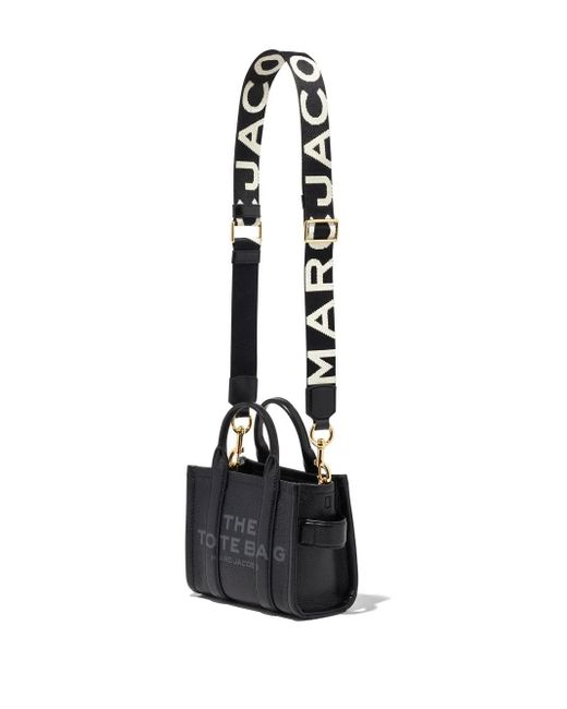 Marc Jacobs White The Thin Logo Webbing Strap