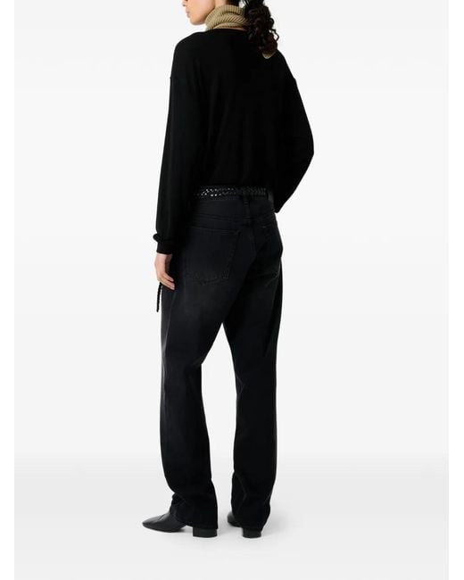 Rutas button blouse Studio Nicholson de color Black