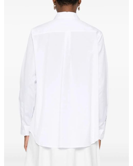 Chemise À Ornements Géométriques Ermanno Scervino en coloris White
