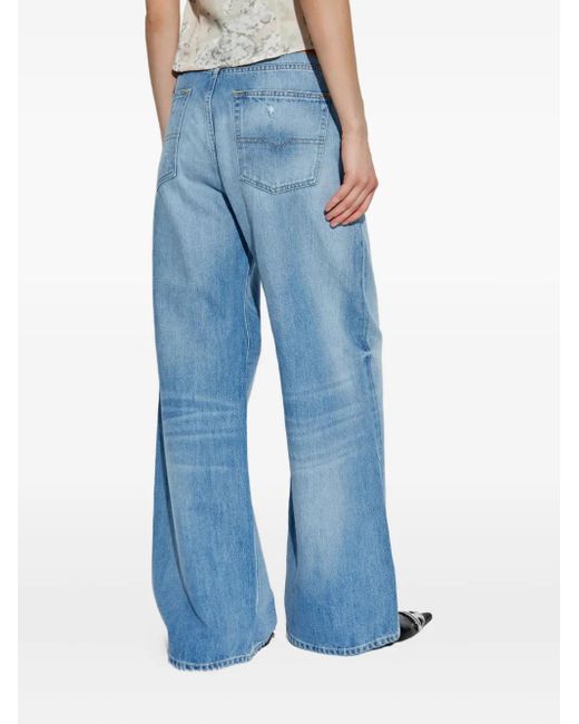 DIESEL Blue 1996 D-Sire Distressed Jeans