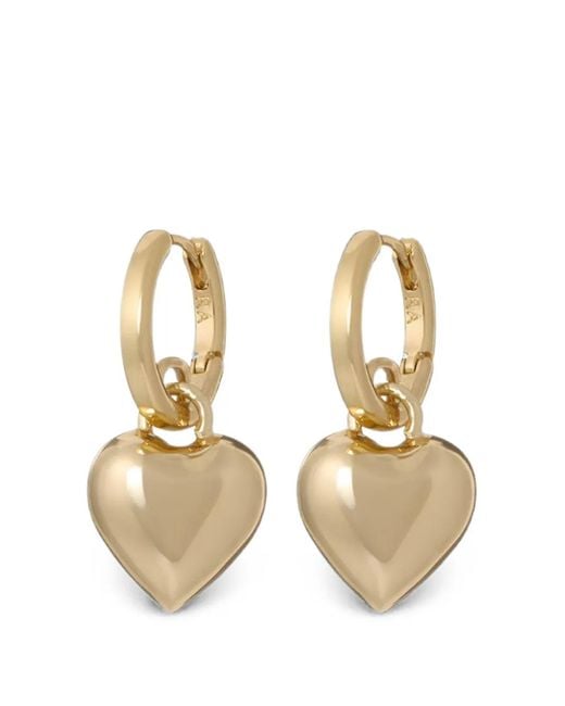 Roxanne Assoulin Metallic Itsy Bitsy Heart Earrings