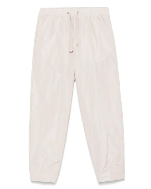 Herno Taffeta Broek in het White