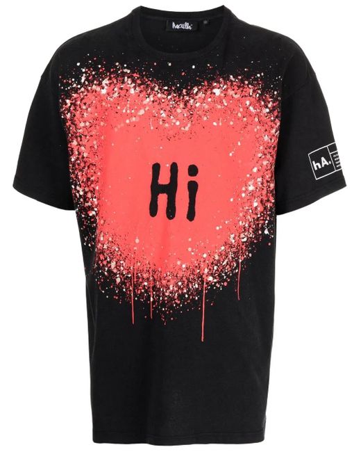 Haculla Pink Hi. Bye. T-Shirt for men