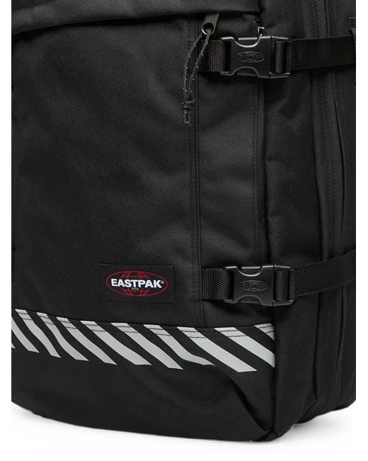 Eastpak Black Large Travelpack Striped Backpack