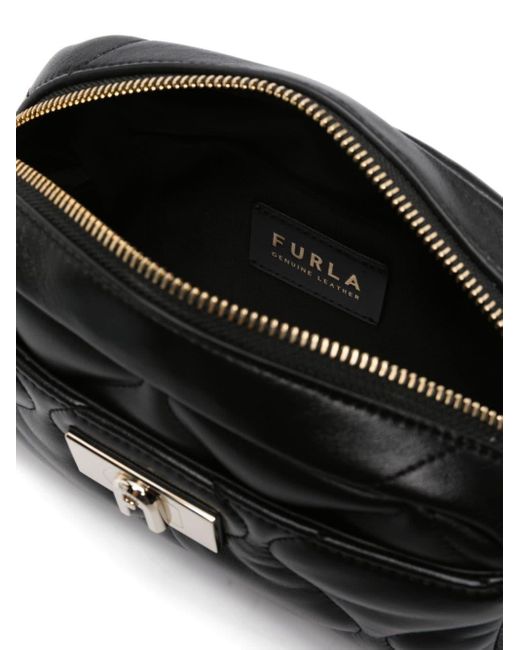 Furla 1927 Padded Crossbody Bag in Black Lyst