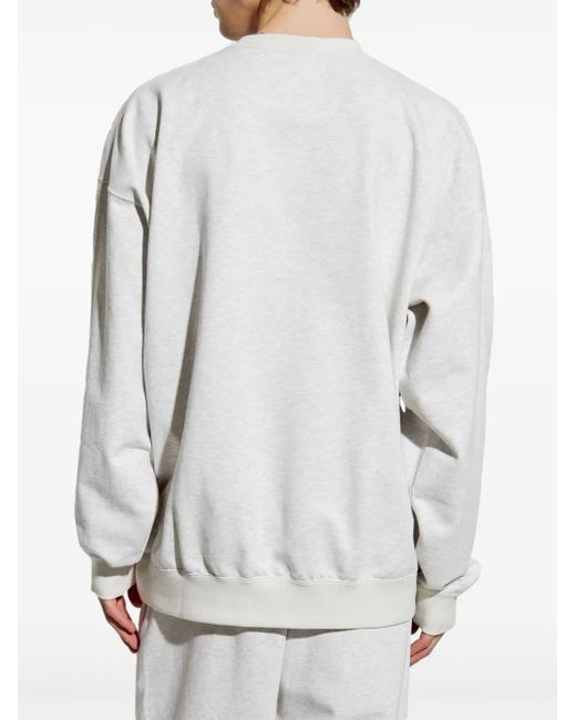 Y-3 Sweatshirt mit Logo-Print in White für Herren