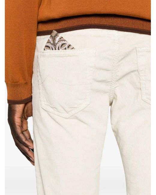 Jacob Cohen Nick Broek in het White voor heren