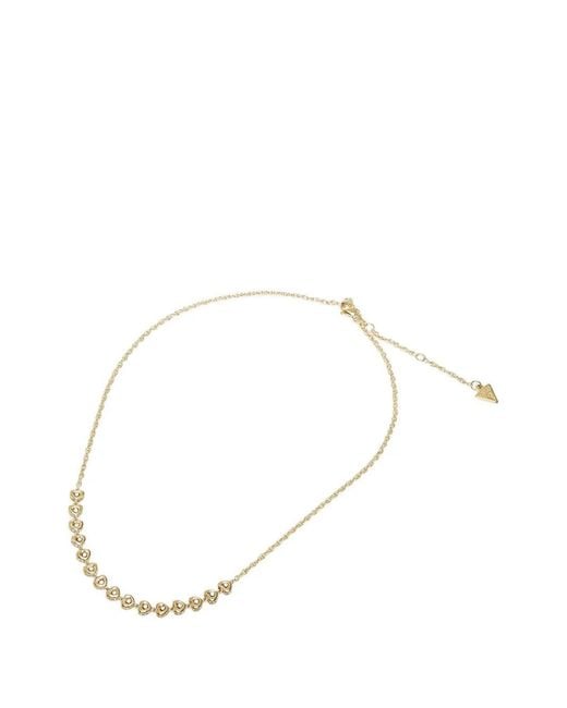 Guess Metallic Beaded Necklace