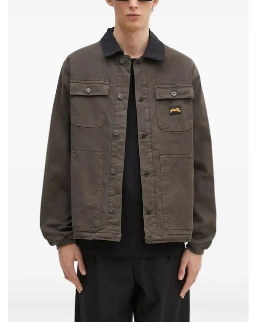 Stan Ray Jacke mit Kontrastkragen in Gray für Herren