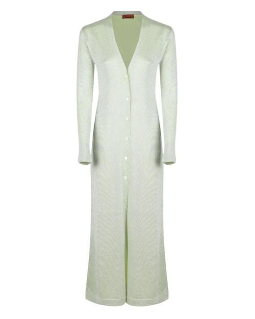 Missoni Vネック ドレス Green
