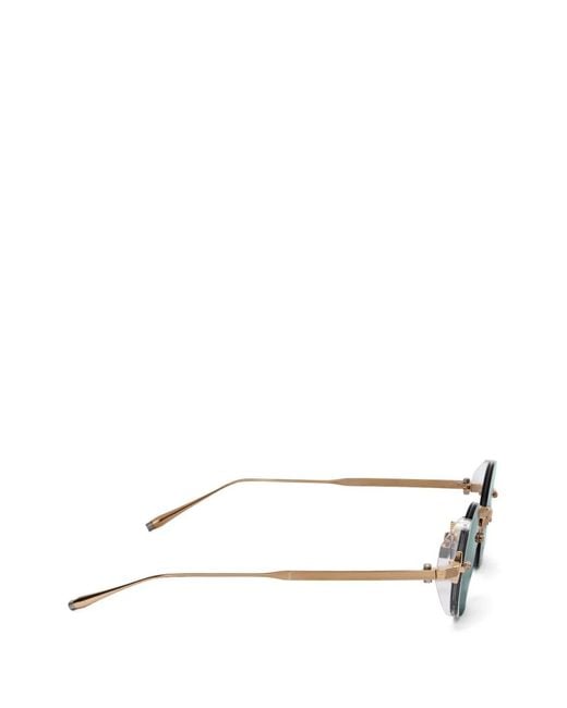 Akoni Blue Lunettes De Vue Jupiter À Monture Ronde