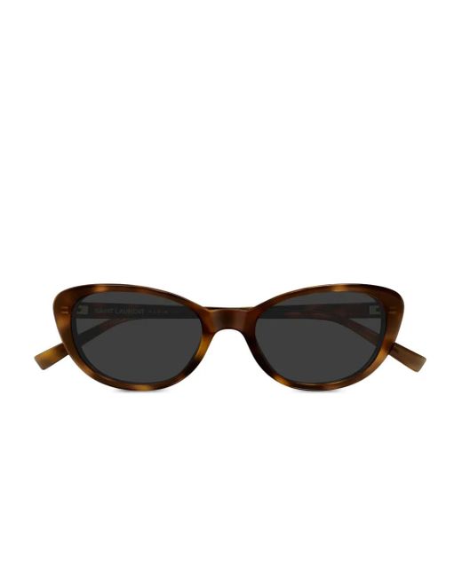Saint Laurent レディース ブラック キャットアイ サングラス 【公式通販】